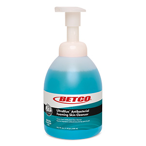UltraBlue™ Antibacterial Foaming Skin Cleanser 12 - 500 mL Pump Bottles/Case