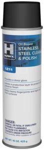 Husky 1211 Stainless Steel Cleaner & Polish (Oil-Based)