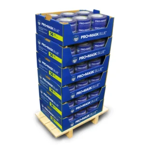 Pro-Mask Blue Quarter Pallet