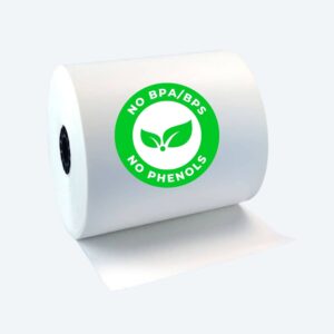 3 1/8" x 165' Non-Phenol Advantage-Grade Paper - No BPA/BPS/Other Phenols (50 Rolls)