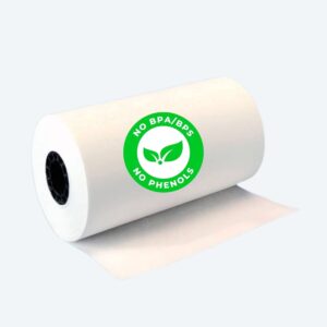 3 1/8" x 90' Non-Phenol Thermal Paper - No BPA/BPS/Other Phenols (72 Rolls)